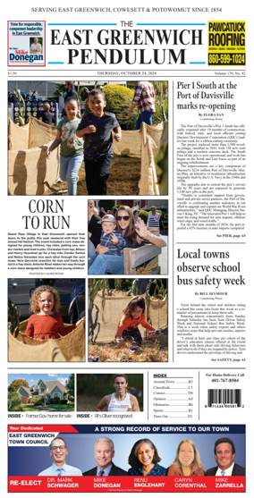 Cover of East Greenwich Pendulum