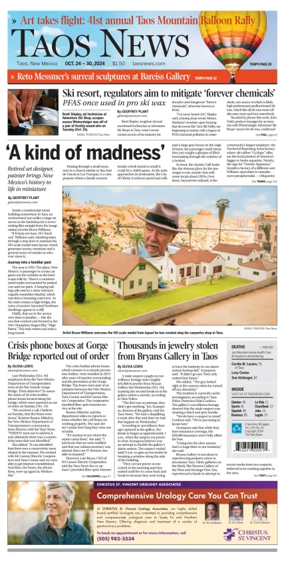 Cover of The Taos News