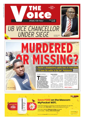 Cover of The Voice (Botswana)
