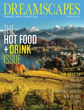 Cover of Dreamscapes Travel & Lifestyle Magazine