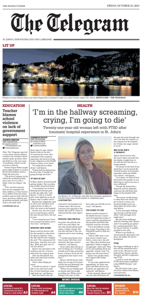 Cover of The Telegram (St. Johnâ€™s)