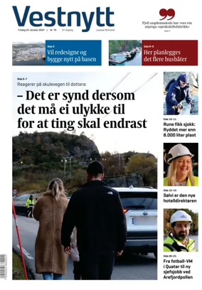 Cover of Vestnytt