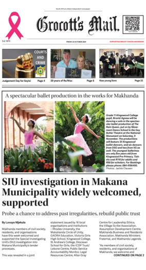 Cover of Grocott's Mail