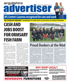 Cover of Argyllshire Advertiser