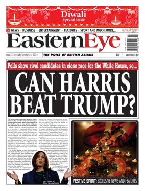 Cover of Eastern Eye (UK)