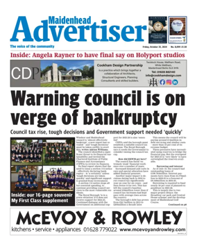 Cover of Maidenhead Advertiser