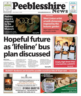 Cover of Peebleshire News