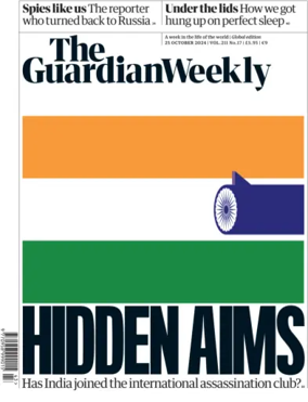 Cover of The Guardian Weekly