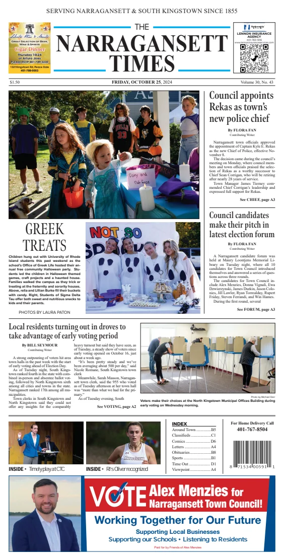 Cover of Narragansett Times