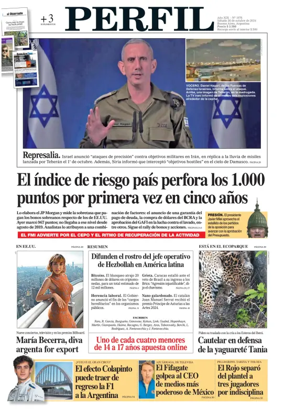 Cover of Perfil (Sabado)