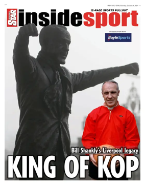 Cover of Irish Daily Star - Inside Sport