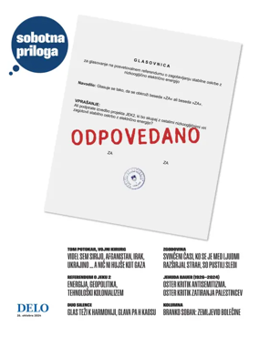 Cover of Sobotna Priloga