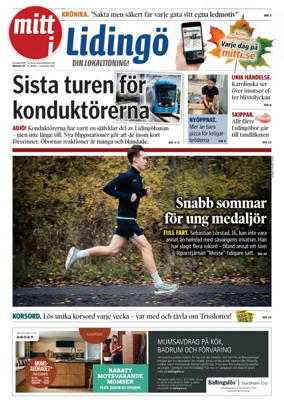 Cover of Mitt i Lidingö