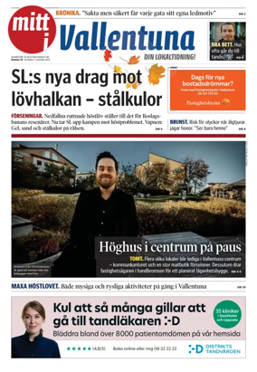 Cover of Vallentuna Nyheter
