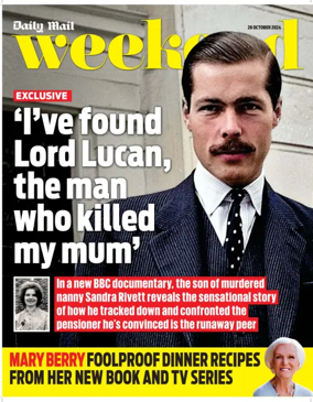 Cover of Daily Mail Weekend Magazine