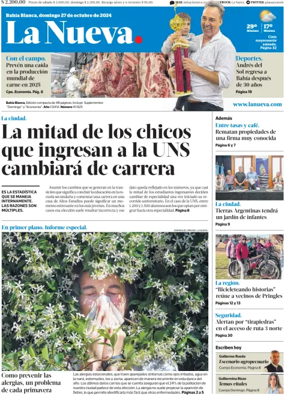 Cover of La Nueva Domingo