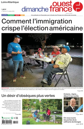 Cover of Dimanche Ouest France (Loire-Atlantique)