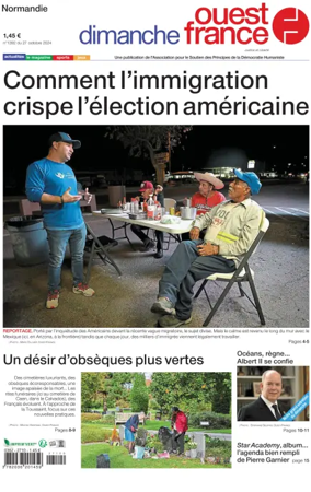 Cover of Dimanche Ouest France (Normandie)