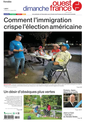 Cover of Dimanche Ouest France (Vendee)
