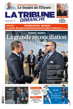 Cover of La Tribune Dimanche (France)