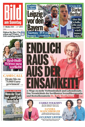 Cover of Bild am Sonntag