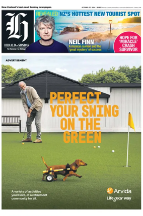 Cover of Herald on Sunday