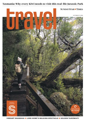 Cover of Sunday Star Times Travel