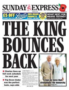 Cover of Sunday Express