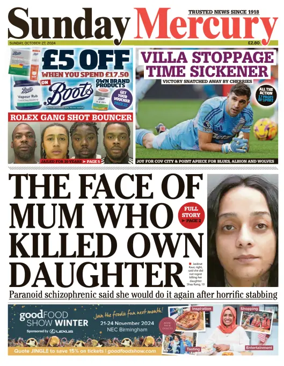 Cover of Sunday Mercury