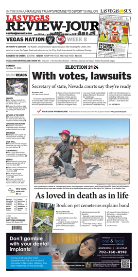 Cover of Las Vegas Review-Journal (Sunday)