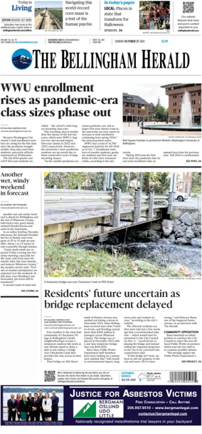Cover of The Bellingham Herald (Sunday)