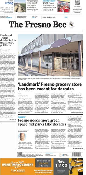 Cover of The Fresno Bee (Sunday)