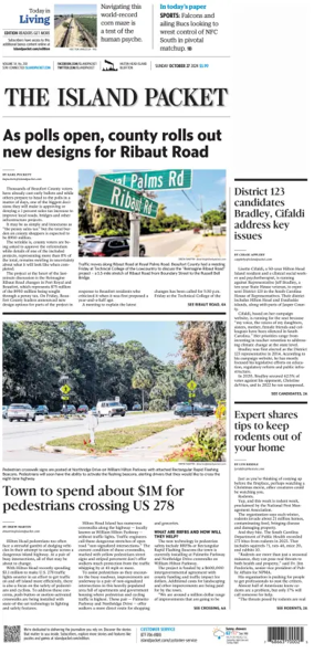 Cover of The Island Packet (Sunday)