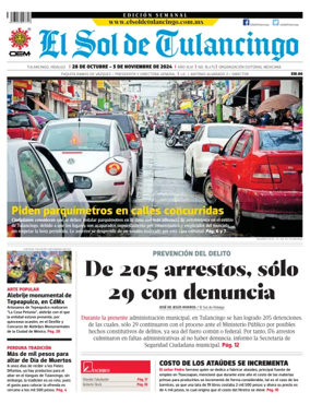 Cover of El Sol de Tulancingo