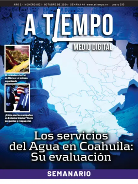 Cover of Semanario A Tiempo