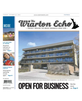 Cover of Wiarton Echo