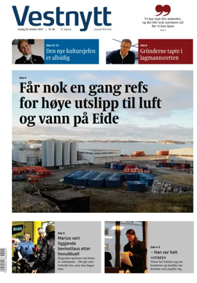 Cover of Vestnytt