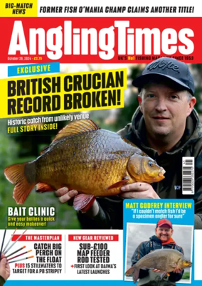Cover of Angling Times (UK)