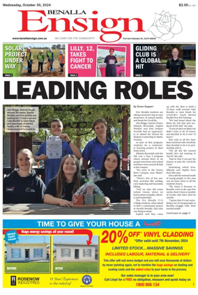 Cover of Benalla Ensign