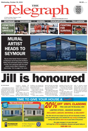 Cover of Seymour Telegraph