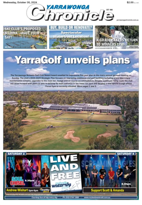 Cover of Yarrawonga Chronicle