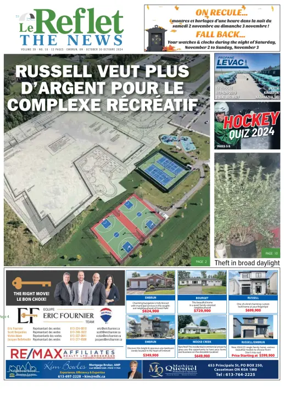 Cover of Le Reflet (The News)