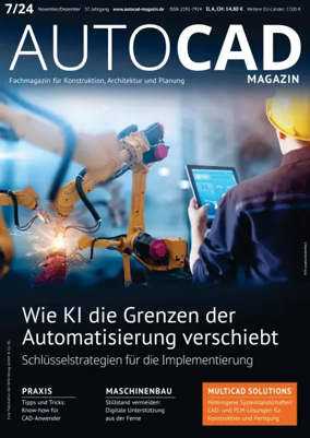 Cover of Autocad and Inventor Magazin