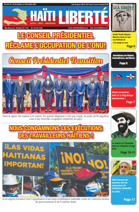 Cover of Haiti Liberte