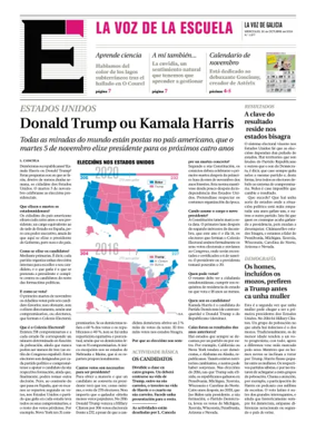 Cover of La Voz de Galicia (Vigo) - La Voz de la Escuela