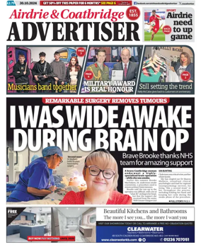 Cover of Airdrie & Coatbridge Advertiser