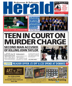 Cover of Ardrossan & Saltcoats Herald