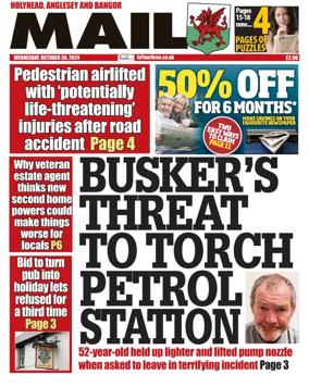 Cover of Bangor Mail