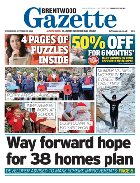 Cover of Brentwood Gazette