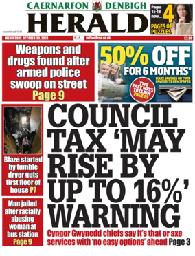 Cover of Caernarfon Herald